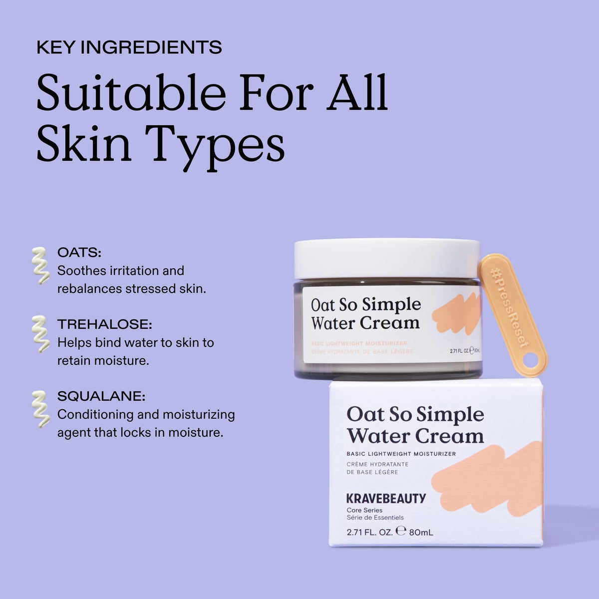 KraveBeauty layered over a serum illustrating compatibility and no-pilling benefit