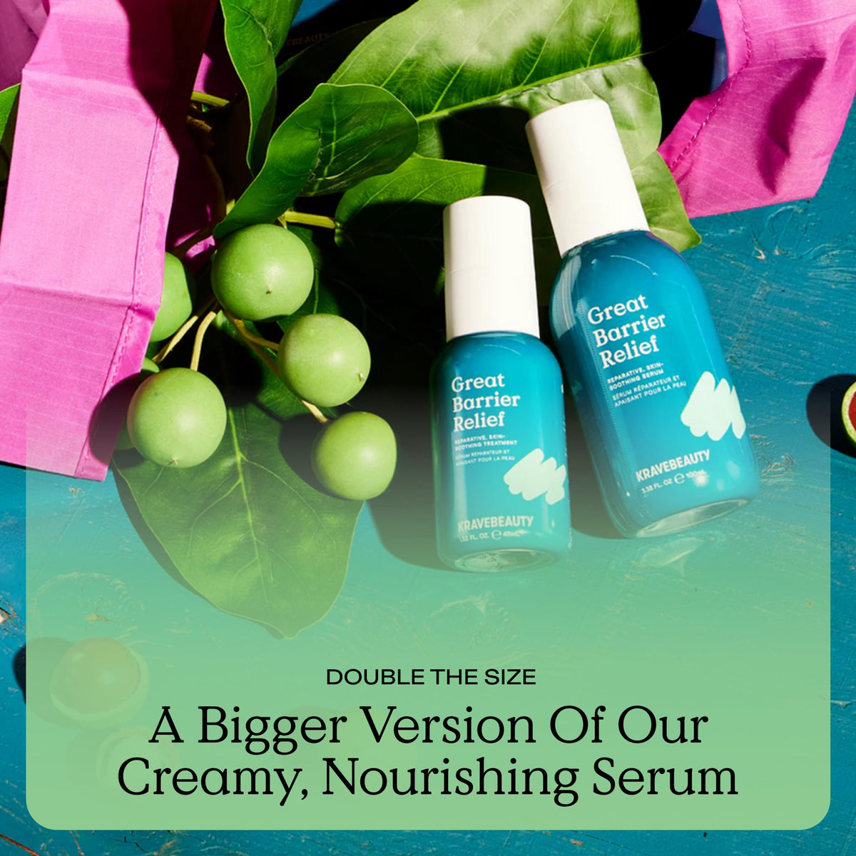 KraveBeauty pump dispenser detail offering hygienic controlled serum application