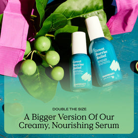 KraveBeauty pump dispenser detail offering hygienic controlled serum application