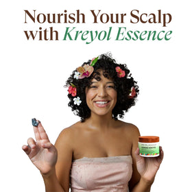 KREYÒL ESSENCE ingredients shot with charcoal and rosemary showing detox and refresh benefits