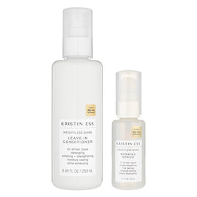 Kristin Ess bundle front packaging showing both products and clear benefits