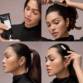Kristin Ess curly hair finish detail highlighting defined edges benefit