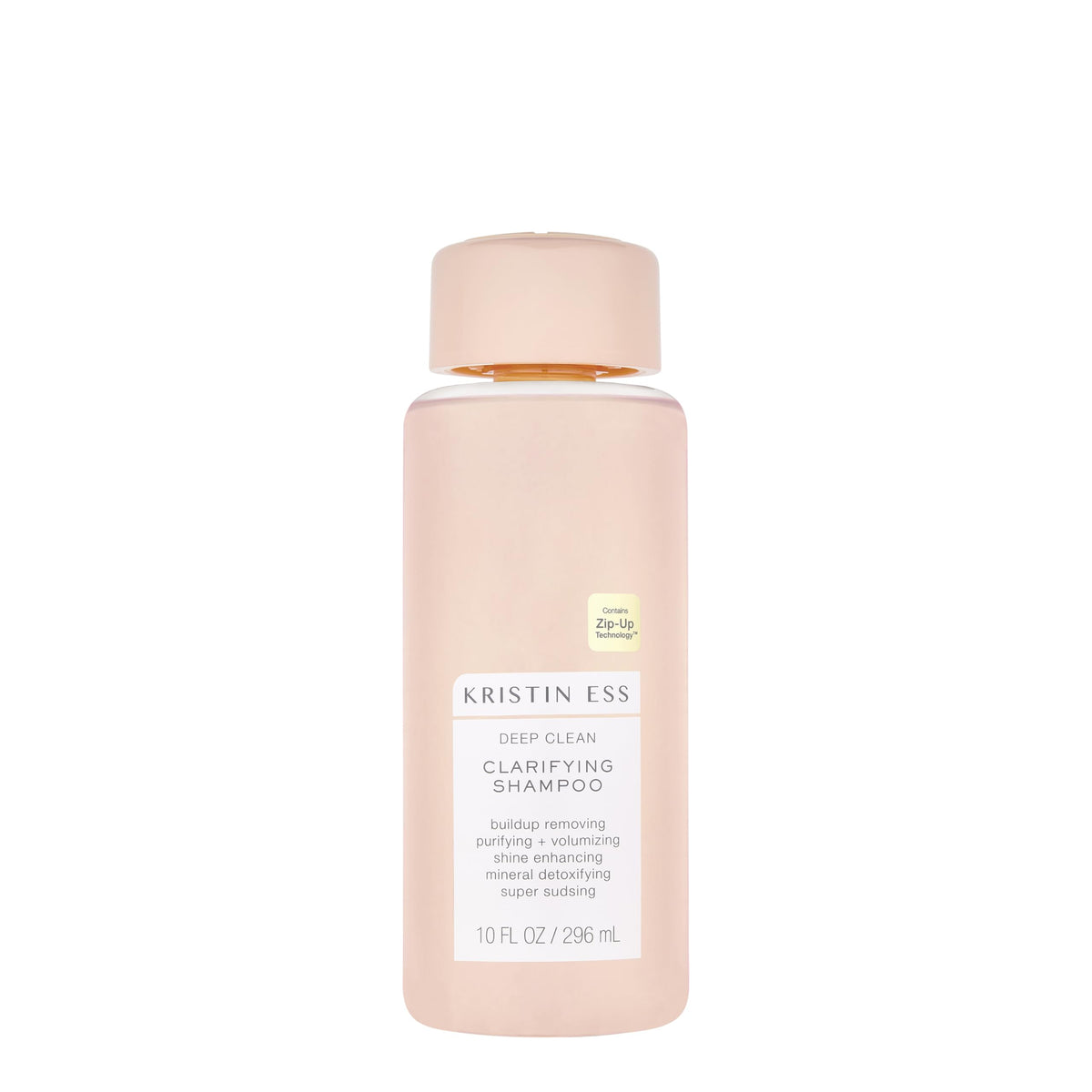 Kristin Ess front bottle view showing branding and clarifying benefit