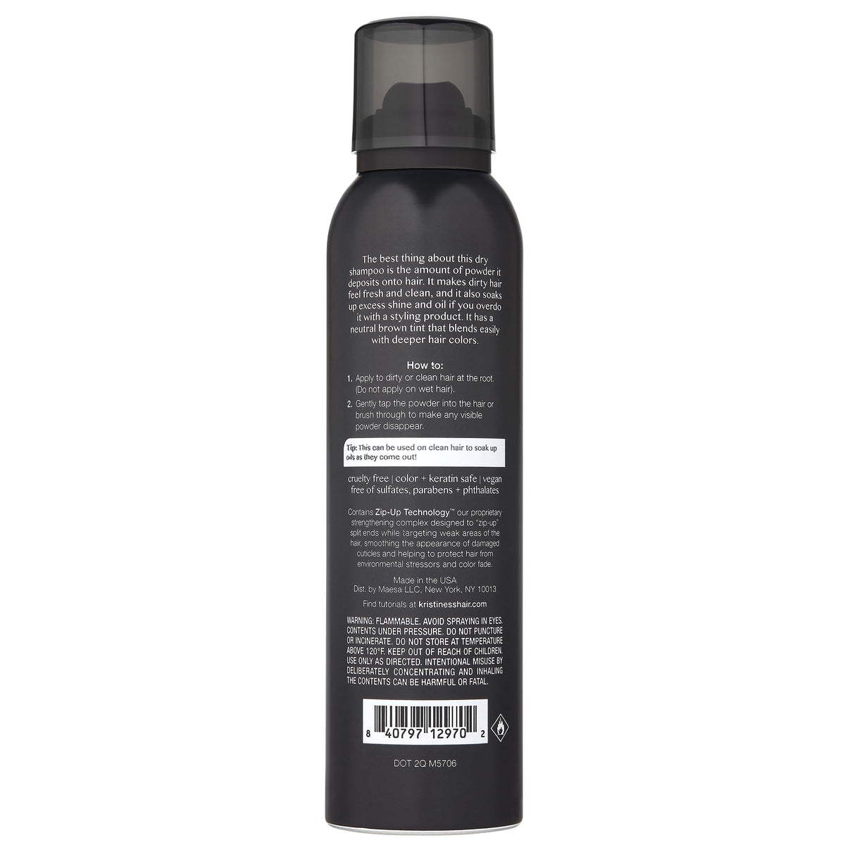 Kristin Ess nozzle detail highlighting easy spray and precise application