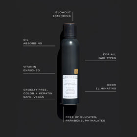 Kristin Ess spray being applied to roots for quick salon-like refresh