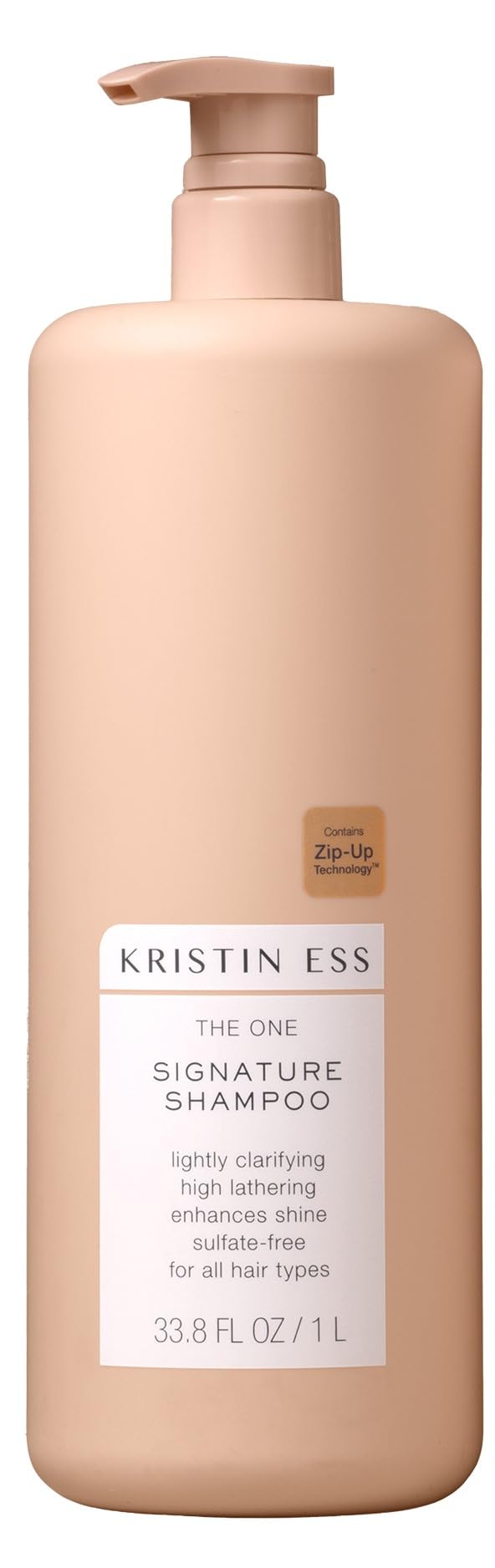 Kristin Ess bottle front packaging showing size and brand benefits