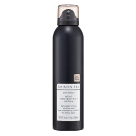 kristin ess front packaging showing spray bottle and label benefit shine