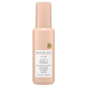 Kristin Ess front packaging spray showing product and label benefits