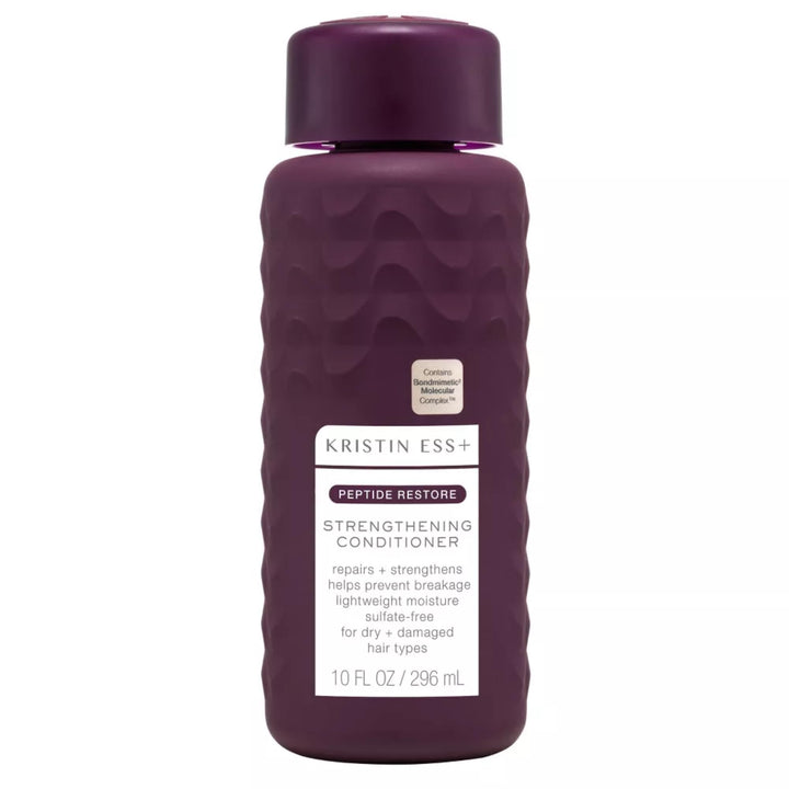 Kristin Ess front bottle packaging showing label and branding for quick identification and benefit