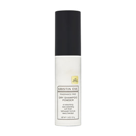 Kristin Ess front packaging showing label and 1.3 oz compact, highlights clean formula benefit