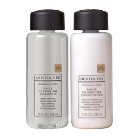Kristin Ess front packaging showing both bottles and product benefits