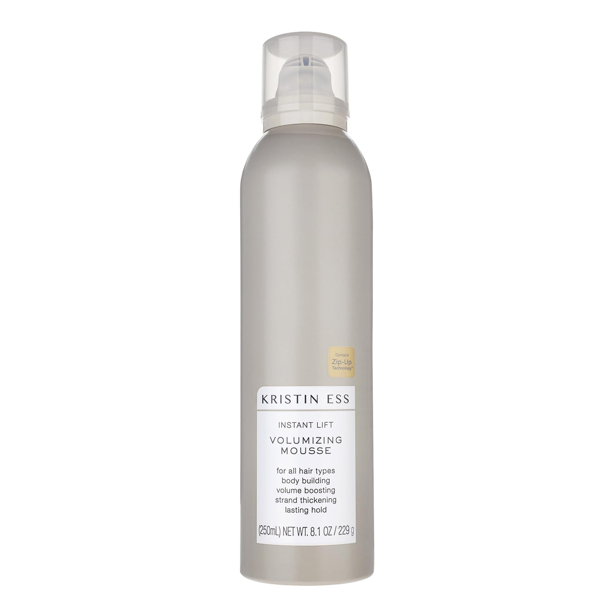 Kristin Ess bottle front packaging showing product and benefits