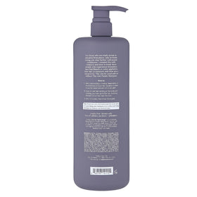 Kristin Ess label close-up highlighting product claims and ingredient benefits