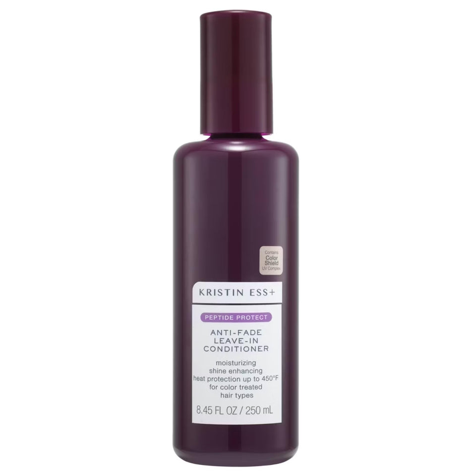 Kristin Ess front packaging showing bottle and label for brand recognition and clarity
