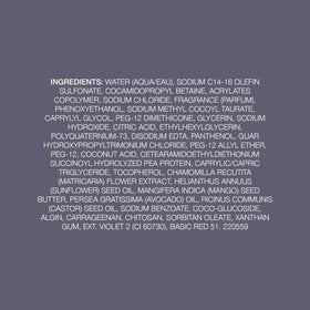 Kristin Ess ingredient list emphasizing sulfate and paraben free benefit