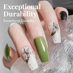 krofaue in use salon application of tips being glued for professional finish benefit salon-ready