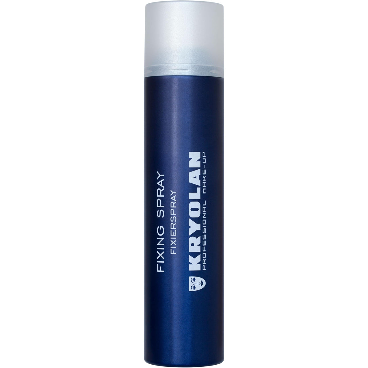 Kryolan front packaging showing 300 ml can for long-lasting hold