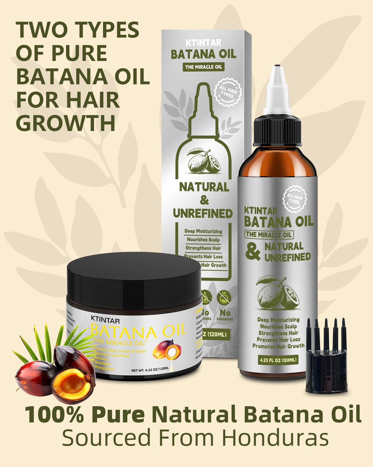 Shiny smooth hair after using Ktintar Batana Oil showing improved manageability