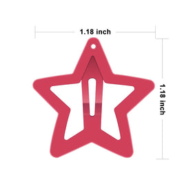 KUBOM close-up spread of mixed-color star clips highlights bright options