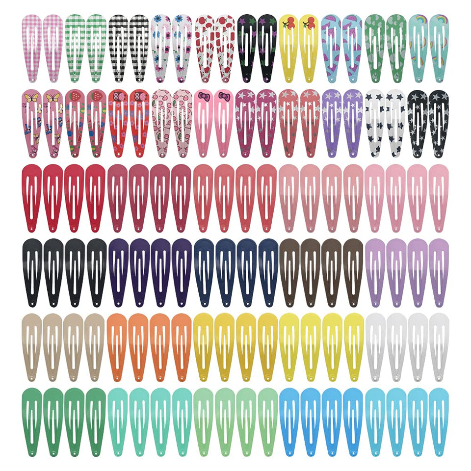 KUBOM front pack of 120 clips showing variety and convenience