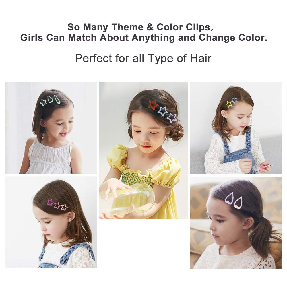 KUBOM clip worn in toddler hair offering secure hold and playful look