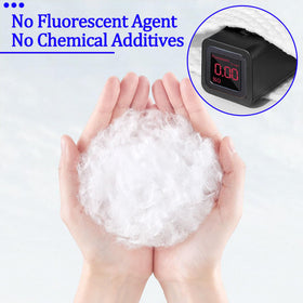 KUKEO removing makeup from face to show effective cleansing without residue
