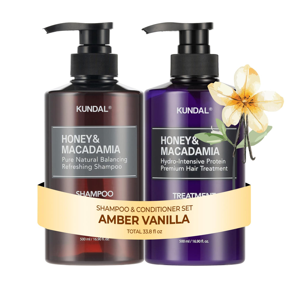 KUNDAL front packaging showing the amber vanilla duo and premium look