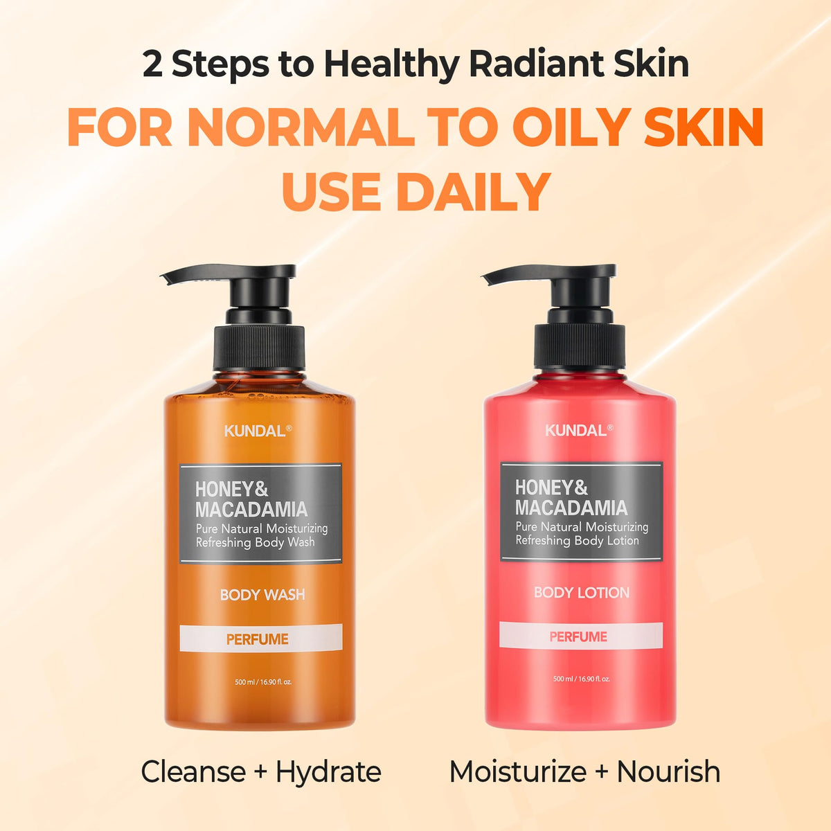 KUNDAL creamy lather texture conveying deep hydration without greasiness