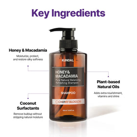 KUNDAL conditioner smooth texture showing slip for easy detangling