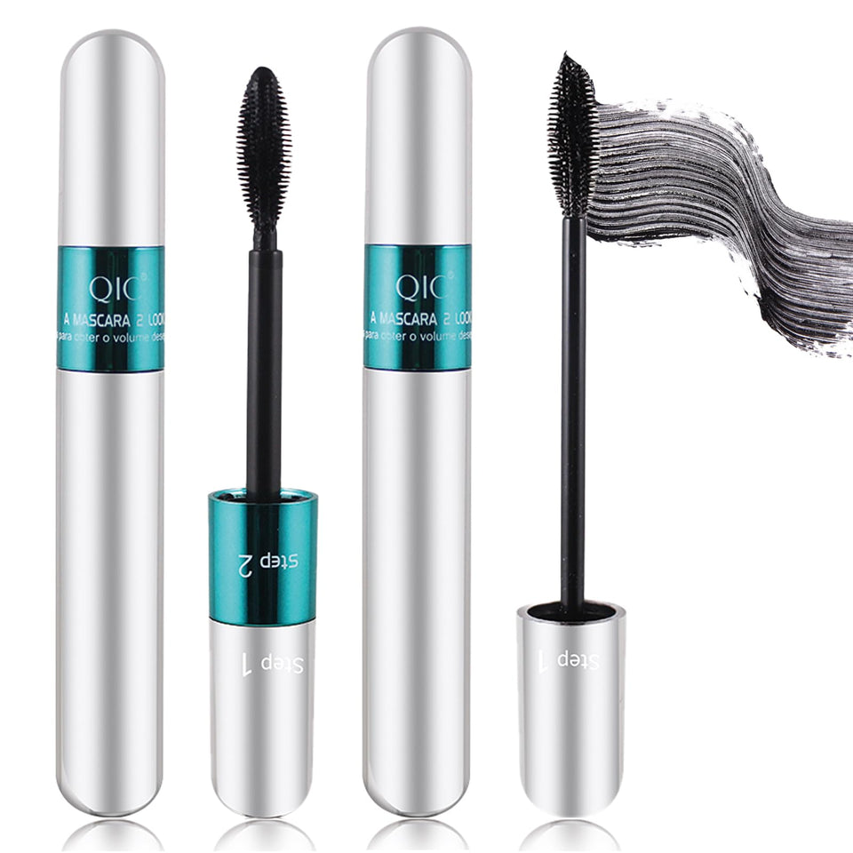 KUNSHNBEI front packaging showing dual-ended mascara and benefits