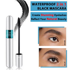 KUNSHNBEI evening makeup look highlighting long-lasting waterproof effect