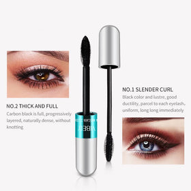 KUNSHNBEI before and after lashes showing visible length and volume