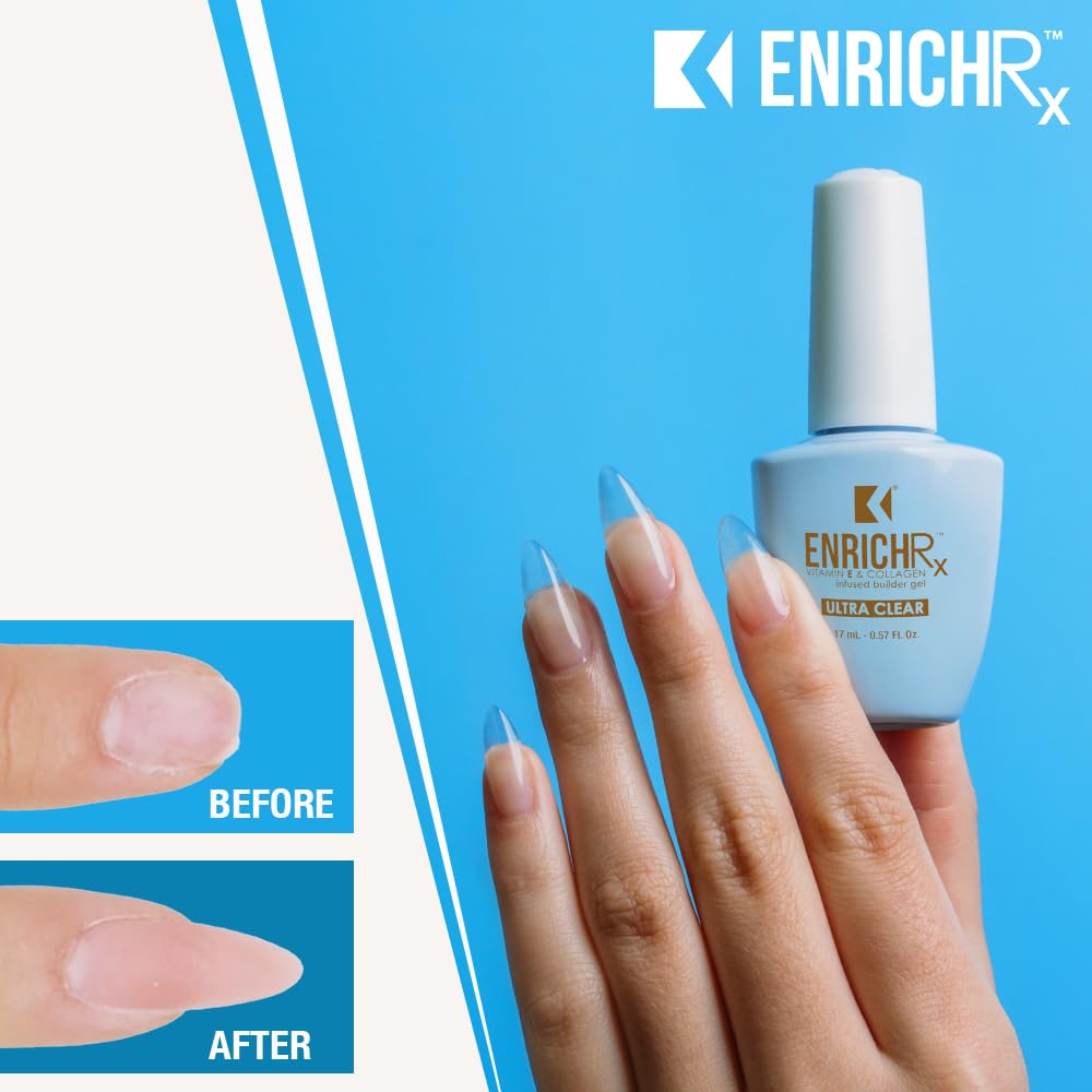 KUPA cured nail overlay showing strengthened natural nail and shine