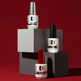 KUPA bottles beside a ruler illustrating 0.5 fl oz scale