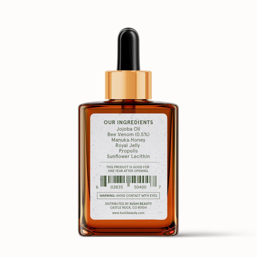 KUSHI natural sourcing scene with bees indicating ethical collection