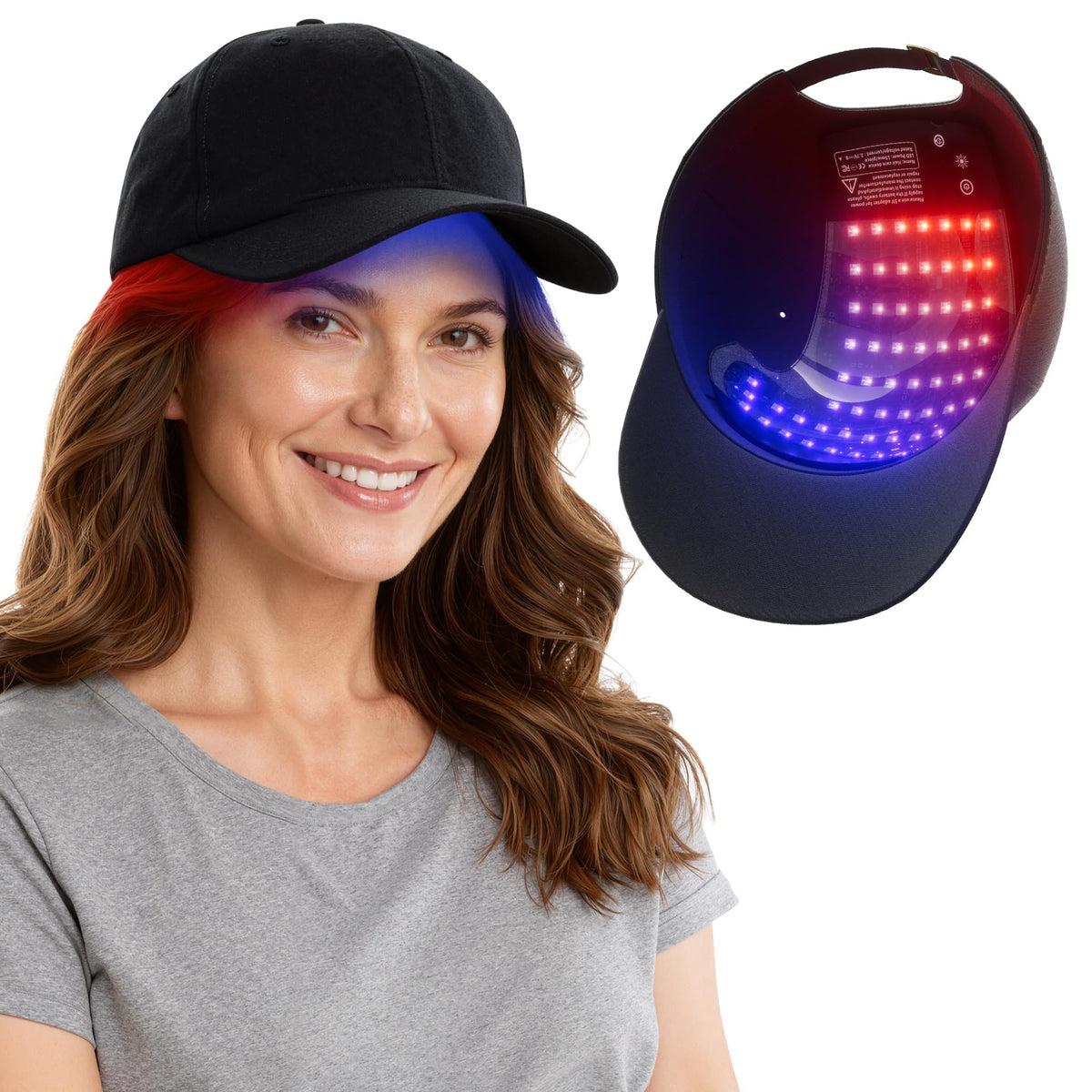 KUUGVM front view of cap showing full coverage and discreet design benefit