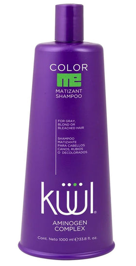 KUUL Matizant front bottle showing purple shampoo for brassiness control and shine