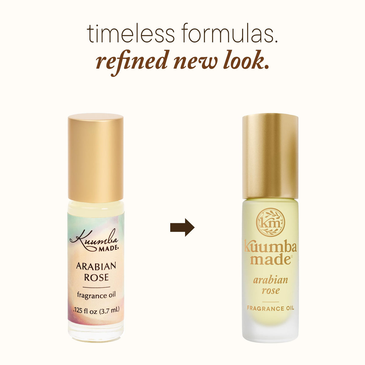 Kuumba Made rollerball close-up highlighting smooth application and precise control