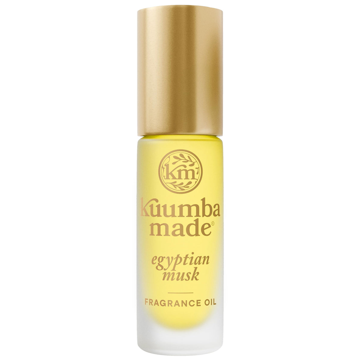 Kuumba Made front bottle view showing elegant label and compact travel size benefit