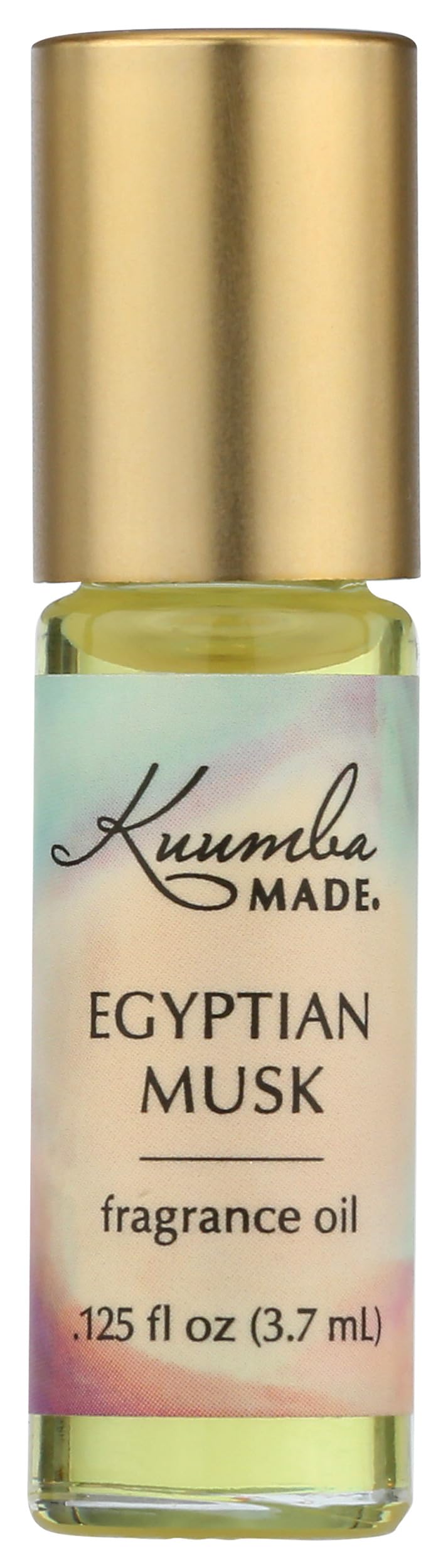 Kuumba Made front vial showing compact fragrance oil and packaging benefit
