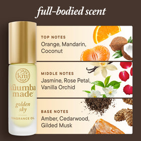 Kuumba Made ingredient label view confirming vegan cruelty-free formulation
