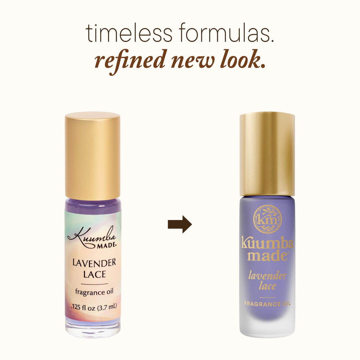 Kuumba Made close-up of rollerball applicator showing smooth, easy application benefit