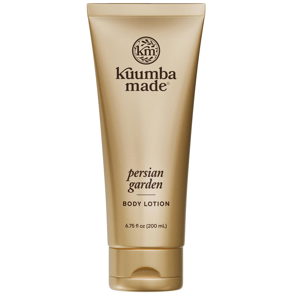 Kuumba Made front bottle view showing elegant label and scent imagery