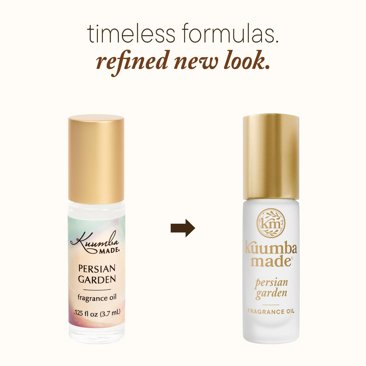 Kuumba Made close-up of rollerball applicator for smooth precise fragrance application