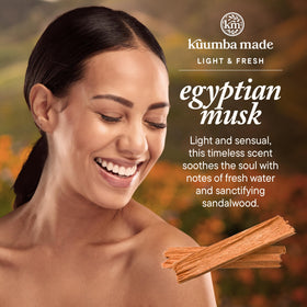Kuumba Made dispensing lotion from pump to hand, quick-absorbing hydration benefit