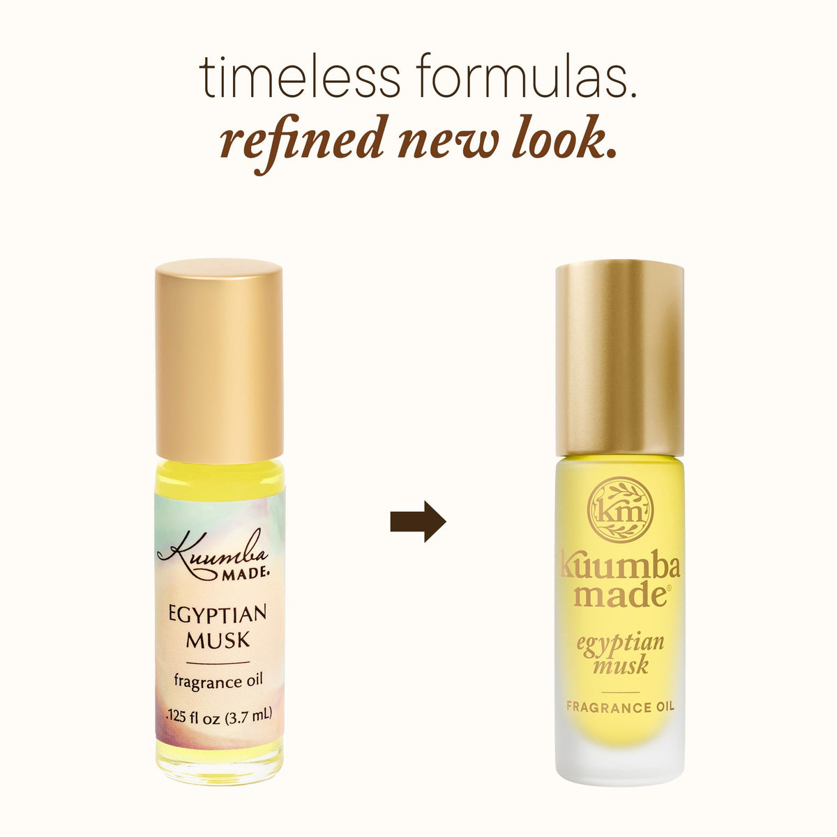 Kuumba Made rollerball close-up demonstrating smooth application and precision
