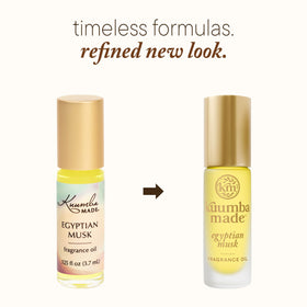 Kuumba Made rollerball close-up demonstrating smooth application and precision