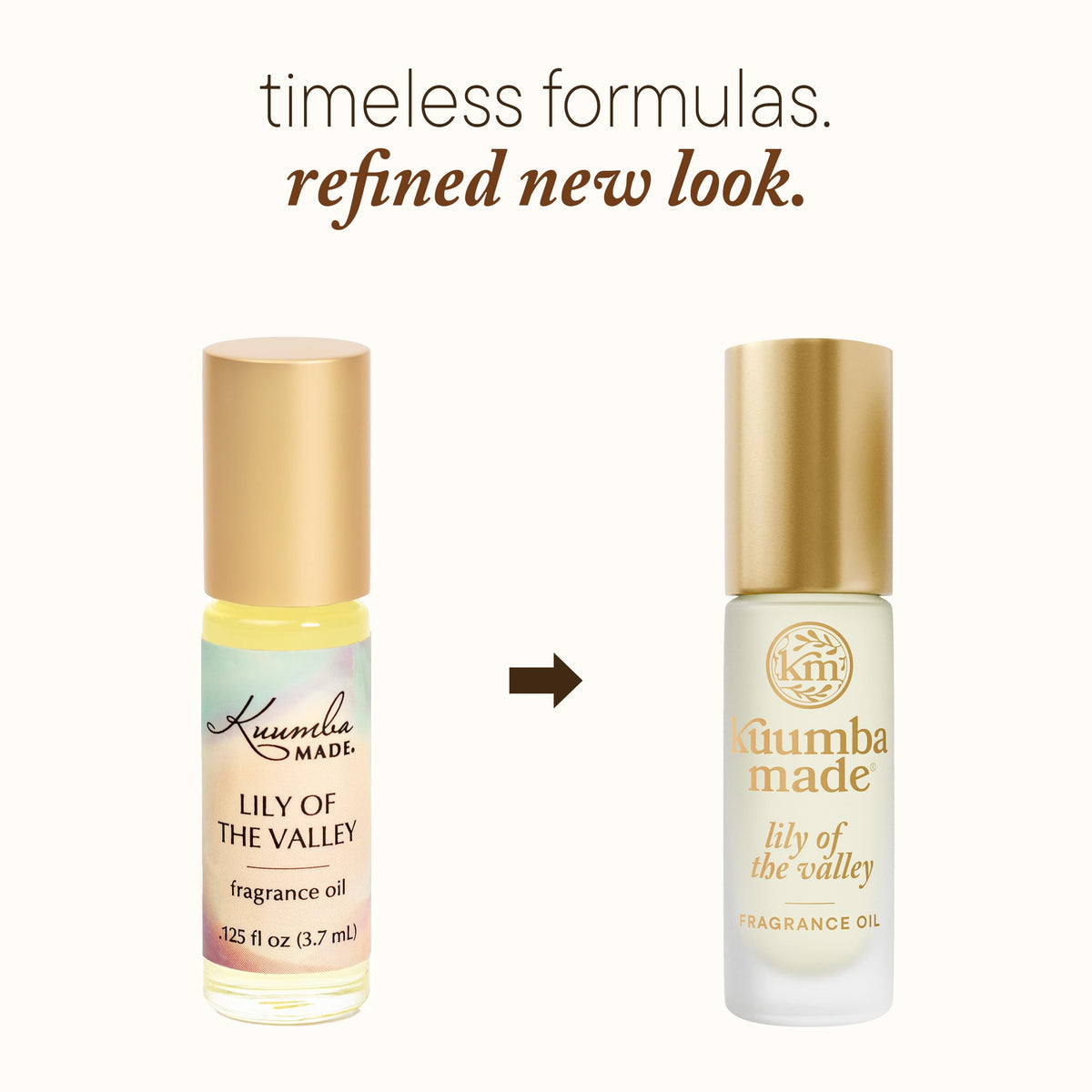 Kuumba Made rollerball close-up demonstrating smooth application