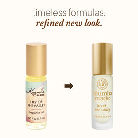 Kuumba Made rollerball close-up demonstrating smooth application