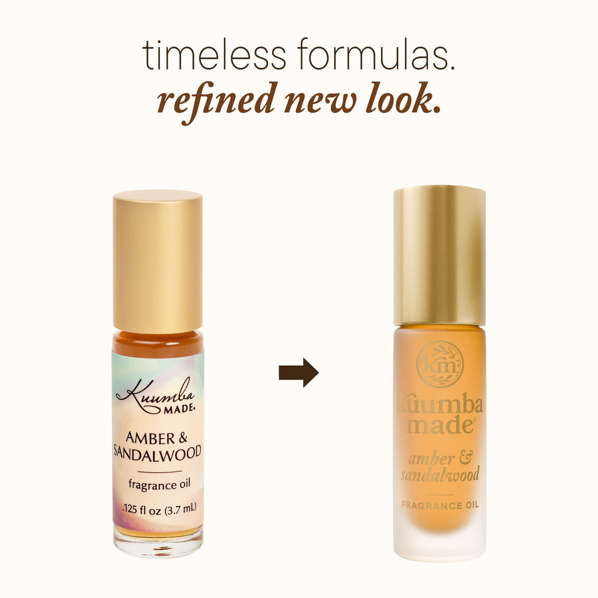 Kuumba Made rollerball close-up illustrating smooth application and precise control